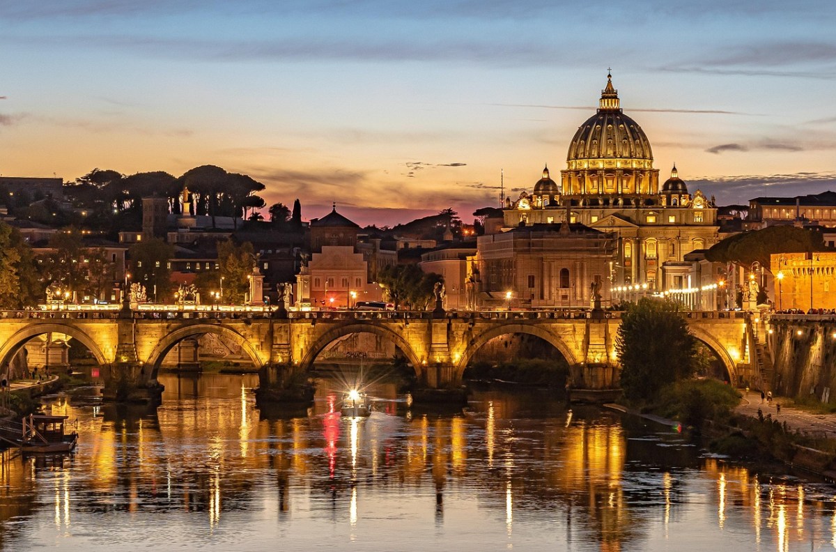 Rome, the Tiber River